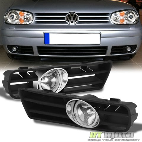 Volkswagen Golf 4 Sis Farı Çerçeveli Oem Tip Kromajlı