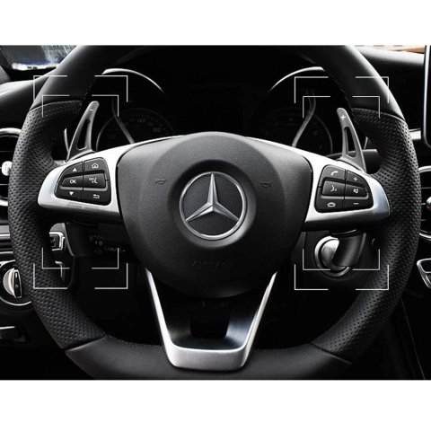 Mercedes W205 Amg Direksiyon F1 Vites Kulakçık Paddle Shift Siyah