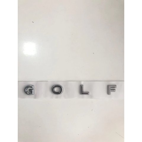 Yeni Golf 7- 8 Yazısı Orjinal Krom Volkswagen Golf Bagaj Yazısı