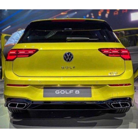 Yeni Golf 7- 8 Yazısı Orjinal Krom Volkswagen Golf Bagaj Yazısı
