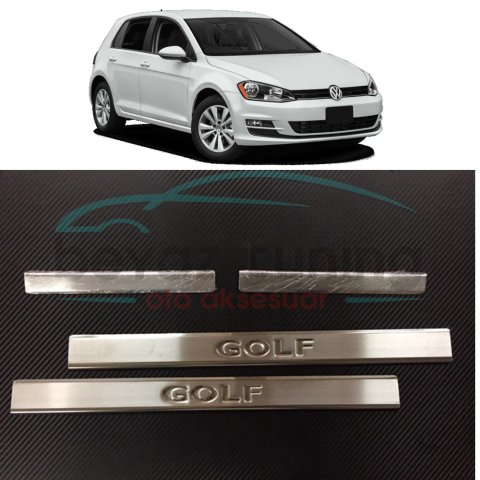 Volkswagen Golf 7 Kapı Eşiği Kromu Nikelajı