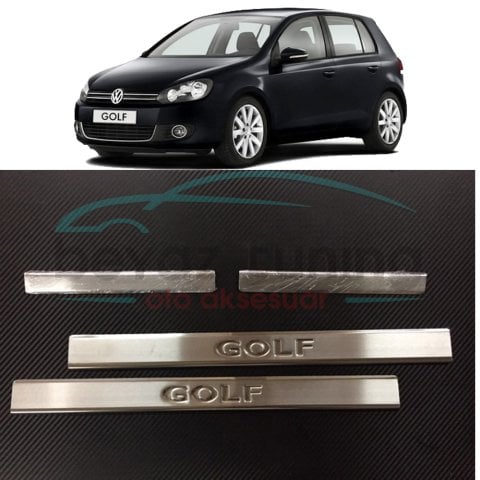 Volkswagen Golf 6 Kapı Eşiği Kromu Nikelajı