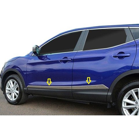 Nissan Qashqai Yan Kapı Çıtası Kromu 2014 Sonrası