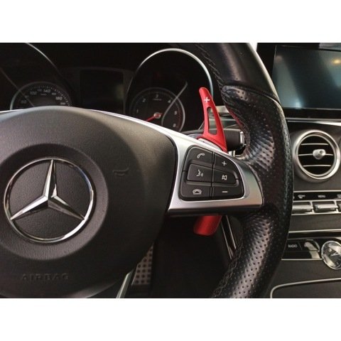 Mercedes W176 Amg Direksiyon F1 Vites Kulakçık Paddle Shift Kırmızı