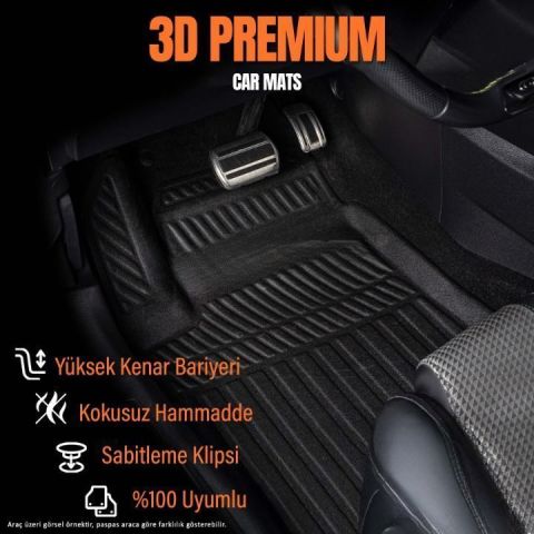 Vw Tiguan 3D Paspas Havuzlu Pro 2016-2020 Arası