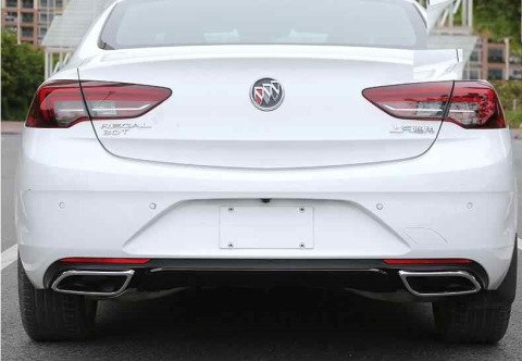 Opel İnsignia Arka Tampon Difüzörü Parlak Siyah 2017 Sonrası