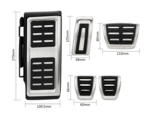 Volkswagen Passat B8 Pedal Seti Manuel Oem 2015 Sonrası
