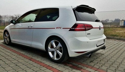 Volkswagen Golf 7 Gti Spoiler Bagaj Üstü Boyalı Piano Black