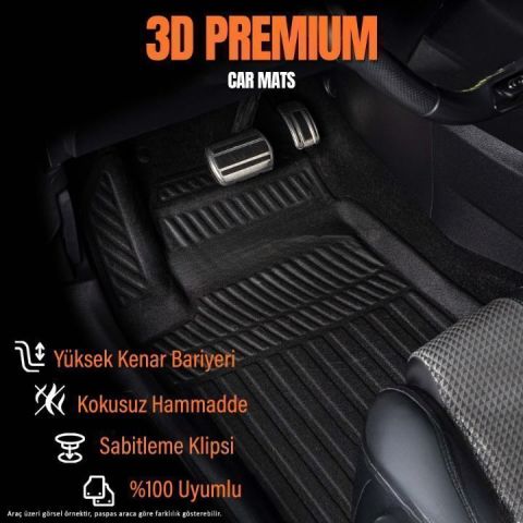 Peugeot 408 3D Paspas Havuzlu Pro 2023 Sonrası
