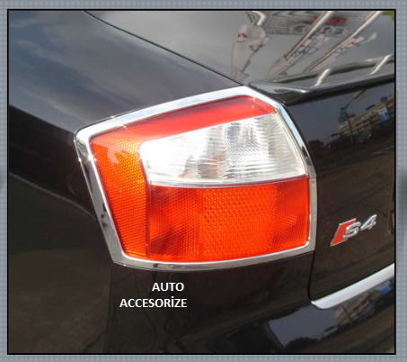 Audi A4 Stop Çerçevesi Kromu Nikelaj 2001-2005