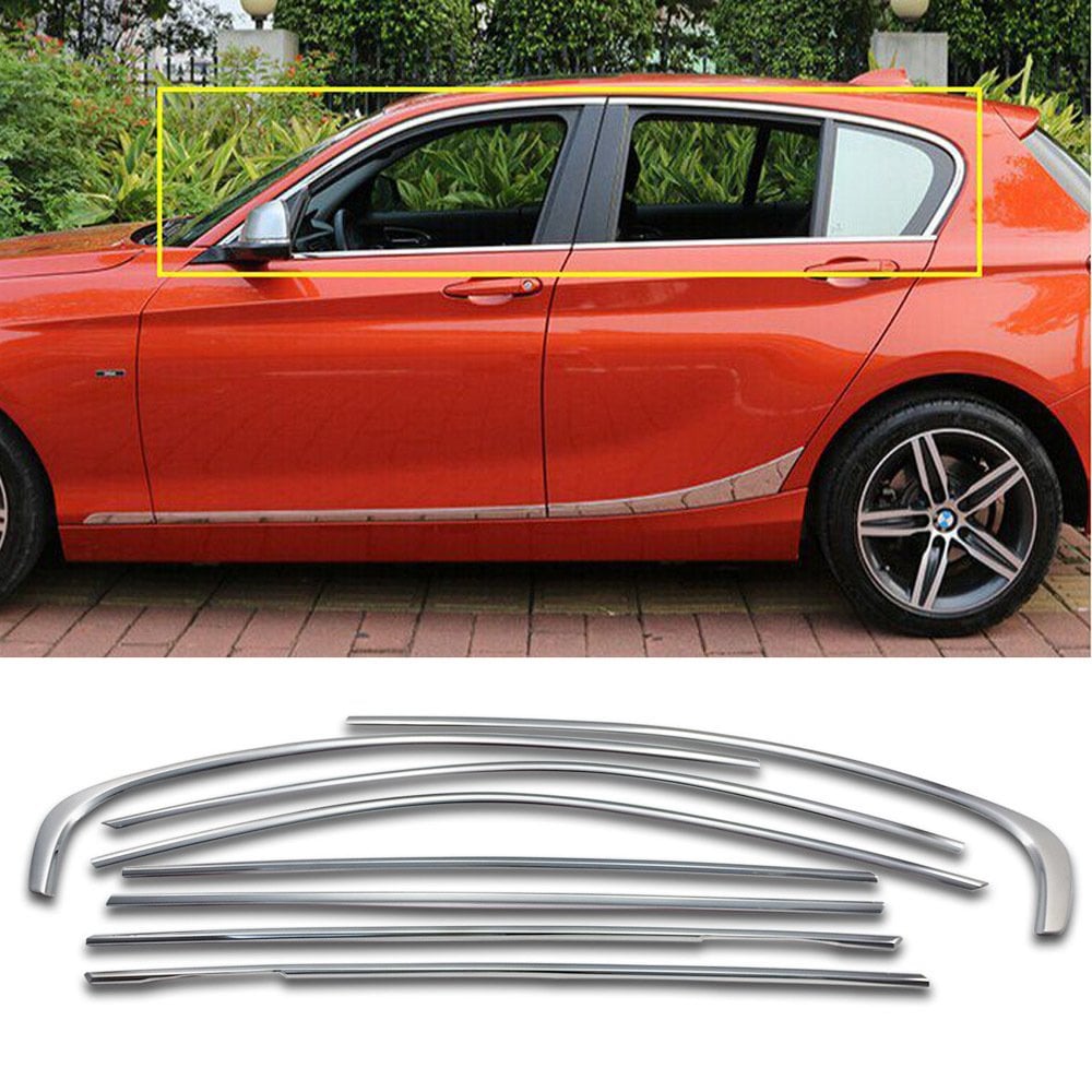 Bmw F20 Cam Çıtası Kromu Çerçeve Nikelajı Komple