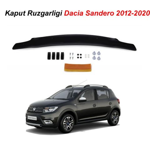 Dacia Sandero Kaput Rüzgarlığı  2012-2020