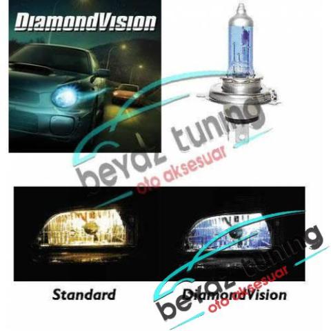 H1 Far Ampulü Philips 12V 55W Diamond Vision Xenon Efekt