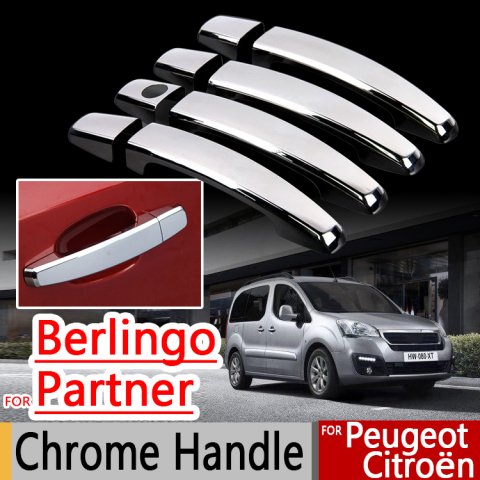 Citroen Berlingo Kapı Kolu Kromu Nikelajı 2008 Sonrası