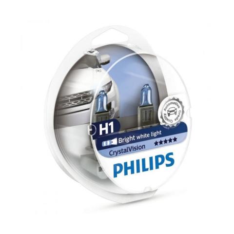 H1 Far Ampulü Philips 12V 55W Crystal Vision