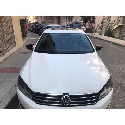 Volkswagen Passat B7 Yarasa Ayna Kapağı Piano Black Parlak Siyah
