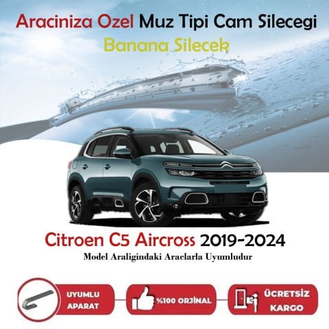 Citroen C5 Aircross Muz Silecek Takımı 2019-2024