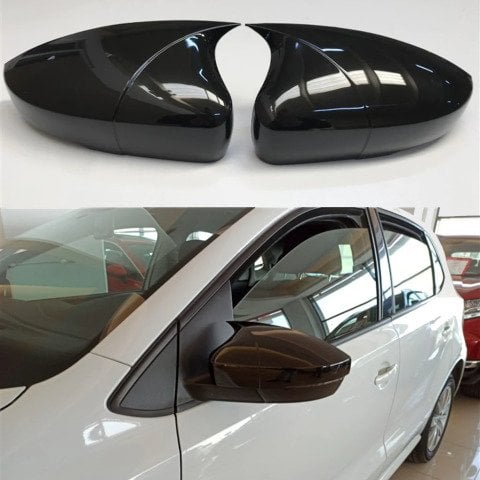 Volkswagen Polo Yarasa Ayna Kapağı Piano Black Parlak Siyah