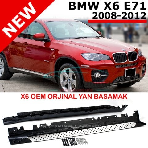 Bmw X6 E71 Yan Basamak Koruma Oem Orjinal 2008-2012