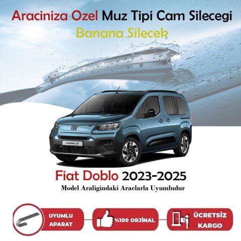 Fiat Doblo Muz Silecek Takımı 2023-2025