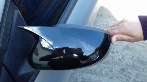 Ford Focus 3 Yarasa Ayna Kapağı Piano Black Parlak Siyah