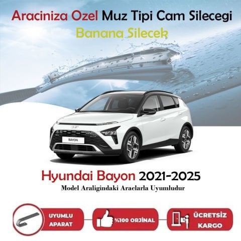 Hyundai Bayon Muz Silecek Takımı 2021-2025