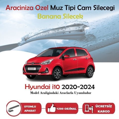 Hyundai İ10 Muz Silecek Takımı 2020-2024