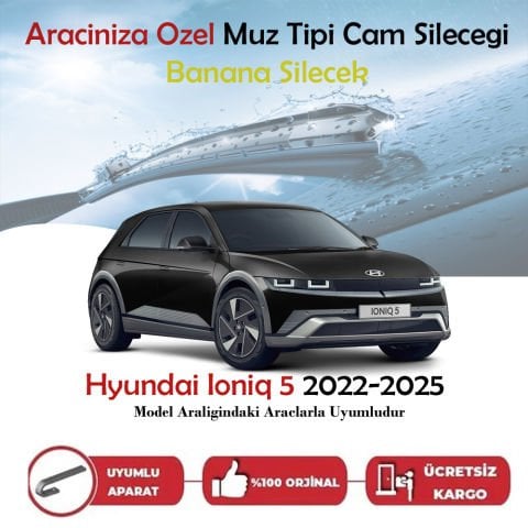 Hyundai İoniq 5 Muz Silecek Takımı 2022-2025