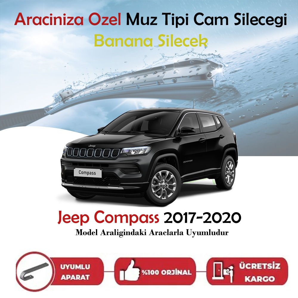 Jeep Compass Muz Silecek Takımı 2017-2020