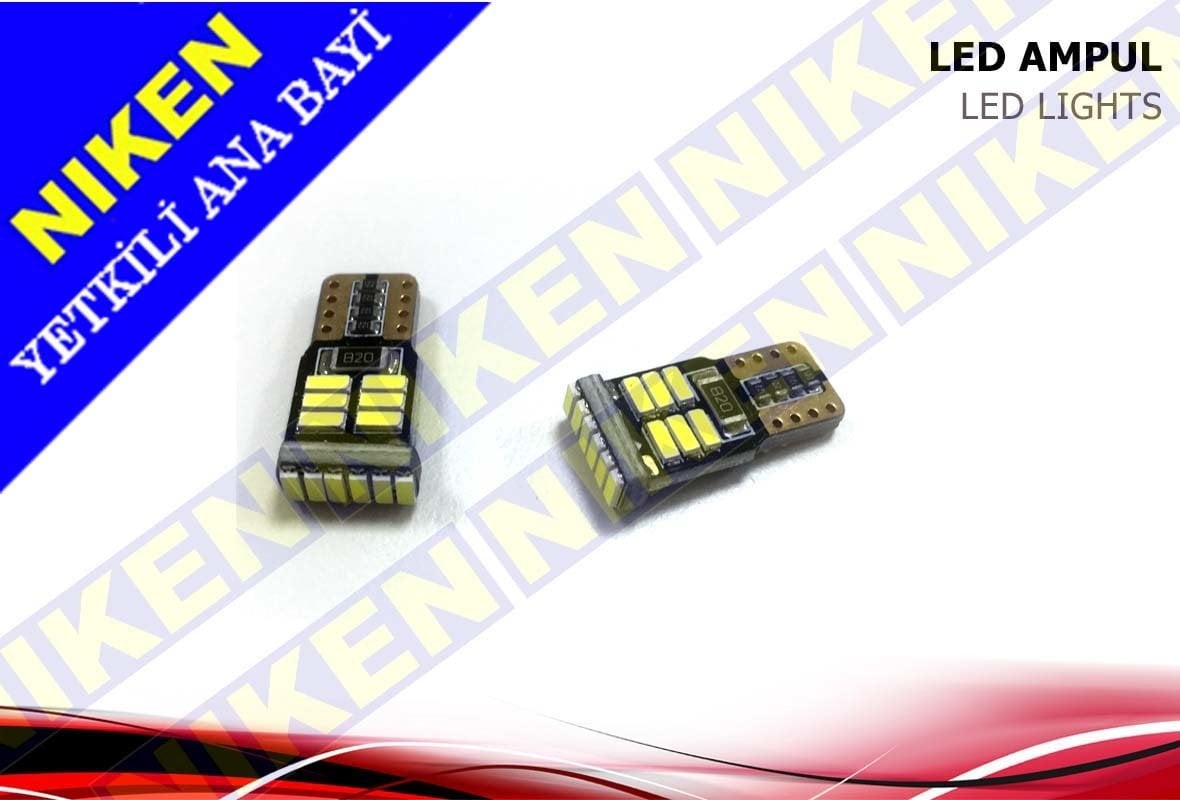 T10 Led-Park Ampul Ledi-Plaka Ampul Ledi-İç Aydınlatma Ledi Beyaz