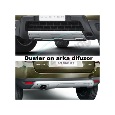 Dacia Duster Ön-Arka Difüzör İthal Set Halinde