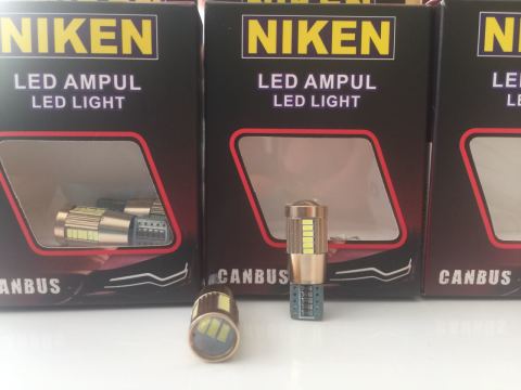 T10 Led-Park Ampul Ledi-Plaka Ampul Ledi Canbus Ultra Beyaz