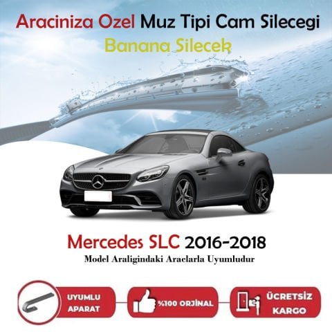 Mercedes SLC Muz Silecek Takımı 2016-2018
