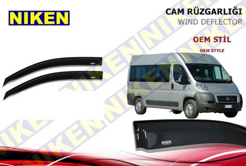 Peugeot Boxer Cam Rüzgarlığı Niken 2007 Sonrası 2li