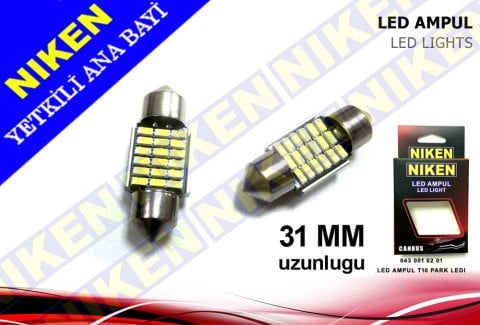 Sofit Led Ampul 18 Ledli Ultra Beyaz 31mm