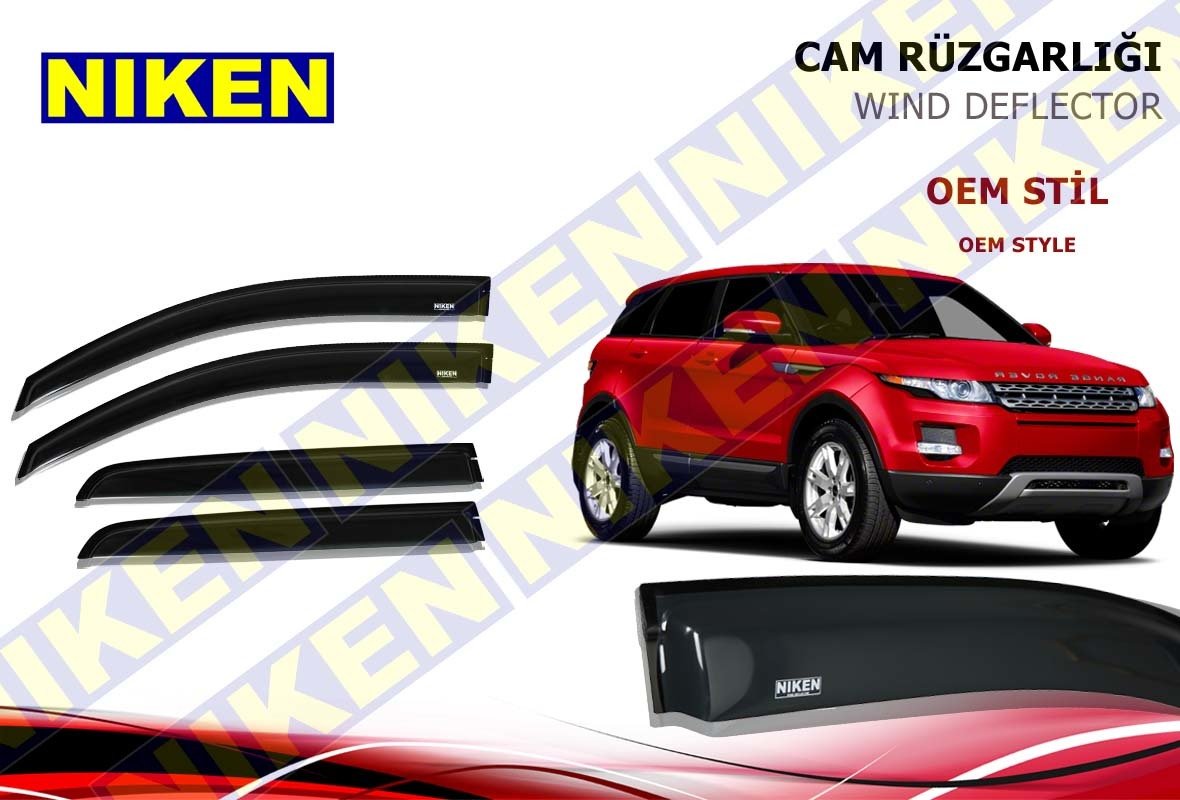 Range Rover Evoque Cam Rüzgarlığı 2011 Sonrası Niken