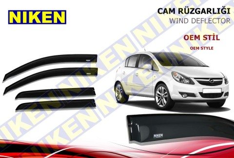 Opel Corsa D Cam Rüzgarlığı 2007-2014 Arası Niken