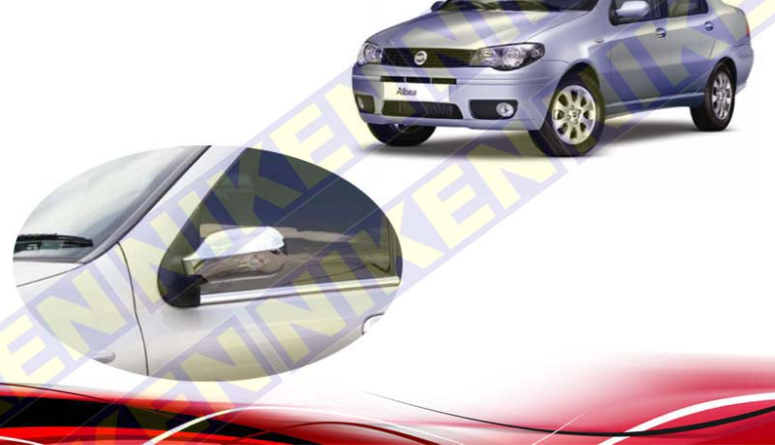 Fiat Albea Ayna Kapağı Kromu Nikelaj 2002-2005