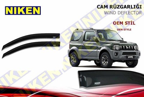 Suzuki Jimny Cam Rüzgarlığı Niken 1998 Sonrası 2li