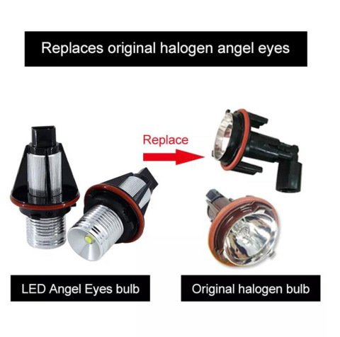 Bmw E60 E61 E63 E64 E65 E66 Angel Eyes Led Beyaz 5 Watt