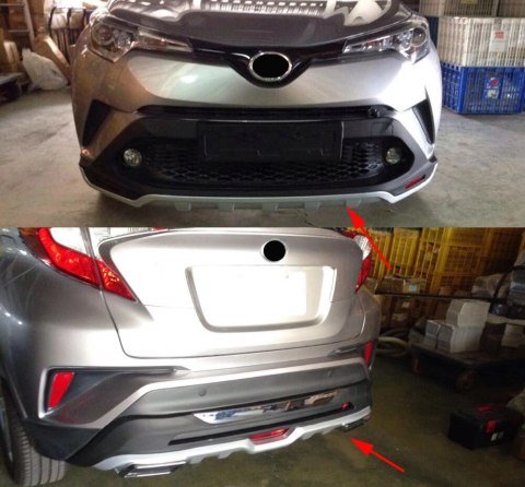 Toyota CHR Ön Arka Tampon Koruma Difüzör 2018 Sonrası