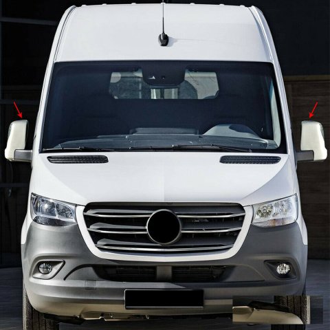 Mercedes Sprinter Ayna Kapağı Kromu Nikelajı 2019 Sonrası
