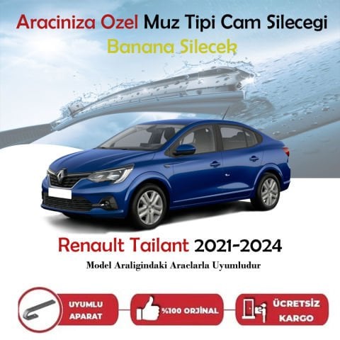 Renault Tailant Muz Silecek Takımı 2021-2024