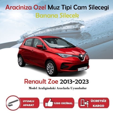 Renault Zoe Muz Silecek Takımı 2013-2023