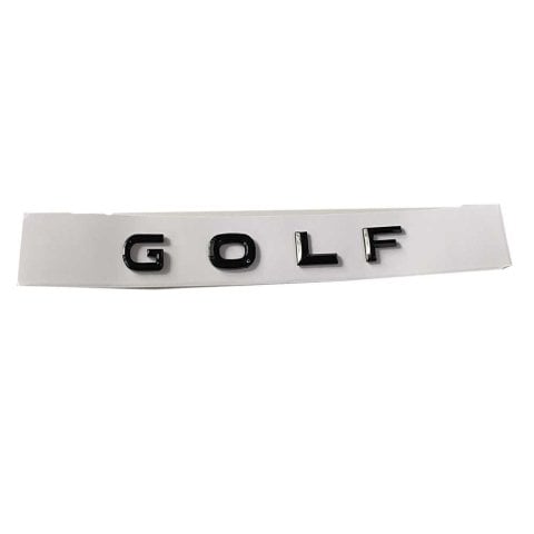 Yeni Golf 7- 8 Yazısı Orjinal Krom Volkswagen Golf Bagaj Yazısı