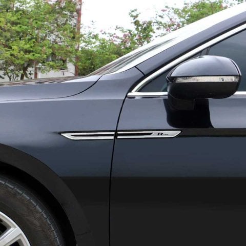 Volkswagen Passat R-line 4'lü Çamurluk Logosu B6 B7 B8 CC