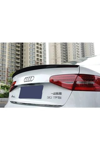 Audi A4 Bagaj Üstü Spoiler Parlak Siyah Spoyler 2012-2016