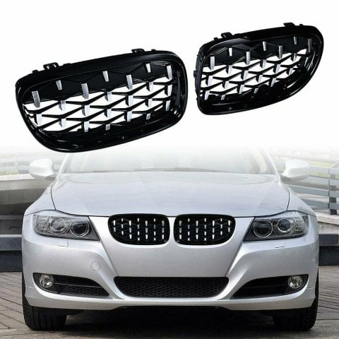 Bmw 3 Serisi E90 Ön Panjur Böbrek Diamond Model OEM 2009-2012