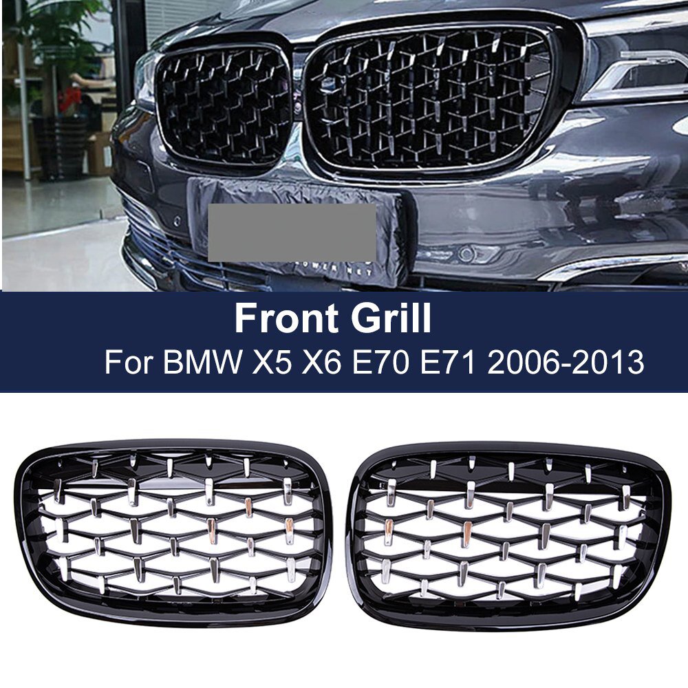 Bmw X5 E70 Ön Panjur Böbrek Diamond Model OEM