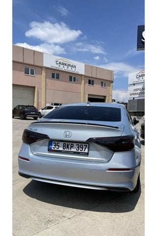 Honda Civic Fe1 Bagaj Üstü Spoiler Piano Black 2021 Sonrası